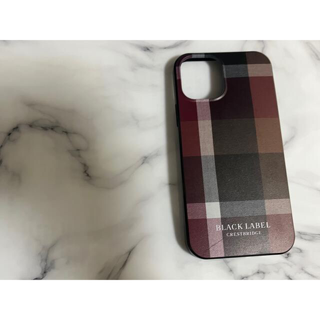 BURBERRY BLACK LABEL(バーバリーブラックレーベル)のブラックレーベル　iPhone12.12proスマホケース スマホ/家電/カメラのスマホアクセサリー(iPhoneケース)の商品写真