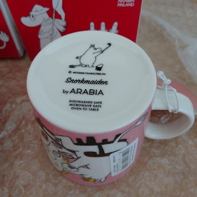 ARABIA(アラビア)の新品 未使用 アラビア フローレン マグカップ&ボウル インテリア/住まい/日用品のキッチン/食器(食器)の商品写真