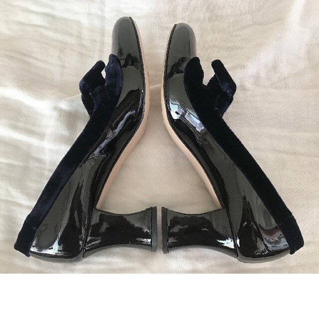 Miu Miu ミュウミュウ ベロア リボン パンプス | tradexautomotive.com