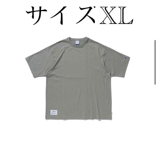 【開店記念セール！】 【新品】WTAPS - W)taps CHAMPION Xサイズ オリーブ Tシャツ コラボ Tシャツ/カットソー(半袖/袖なし)