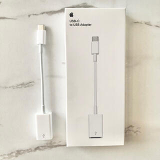 Apple - アップル 【純正品】USB-C - USBアダプタ MJ1M2AM/A