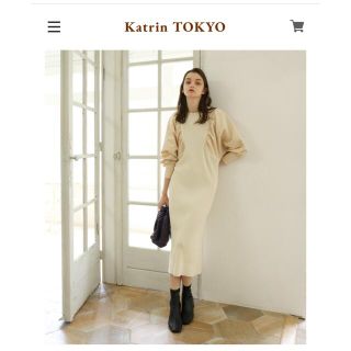 スナイデル(SNIDEL)のカトリントーキョー  Katrin TOKYOニットワンピース(ロングワンピース/マキシワンピース)