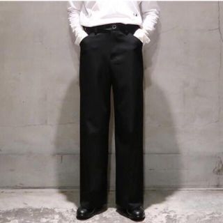 サンシー(SUNSEA)の【SUNSEA】N.M THICKENED w/耳 STRAIGHT PANTS(スラックス)