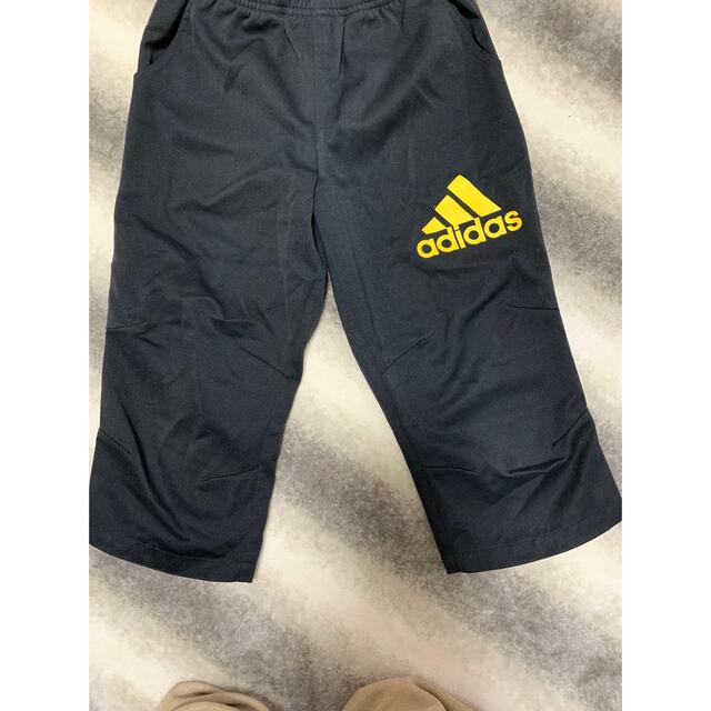 adidas(アディダス)のadidas アディダス ハーフパンツ　　キッズ　140 黒 キッズ/ベビー/マタニティのキッズ服男の子用(90cm~)(パンツ/スパッツ)の商品写真