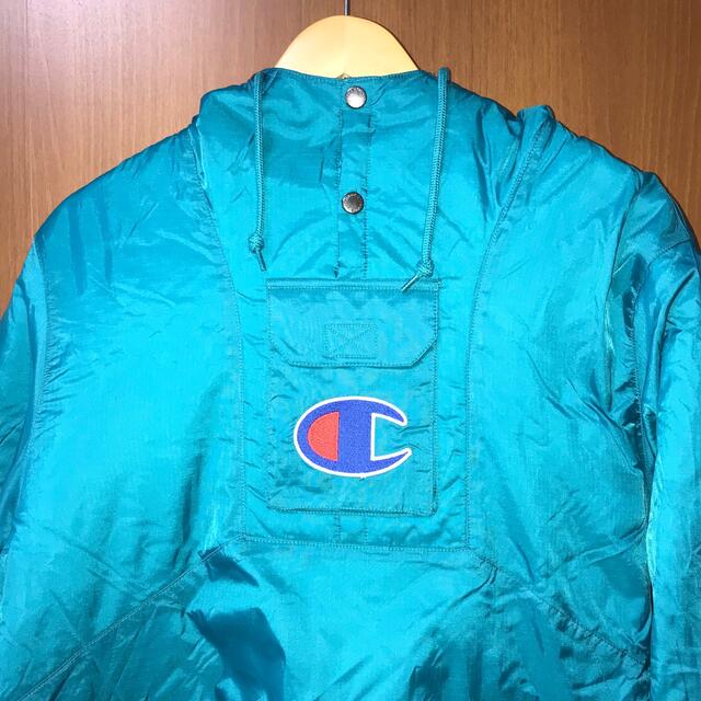 約47ｃｍ袖丈SUPREME シュプリーム Champion チャンピオン パーカ 黄緑