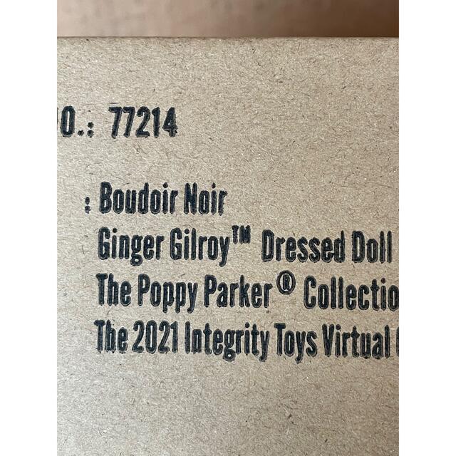 Poppy Parker Ginger Gilroy Boudoir Noir エンタメ/ホビーのおもちゃ/ぬいぐるみ(その他)の商品写真