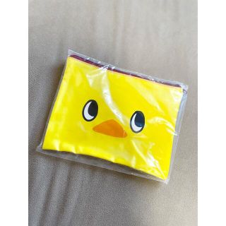 ニッシンショクヒン(日清食品)の【新品・未使用】非売品　ひよこちゃんオリジナルクリアポーチ(キャラクターグッズ)