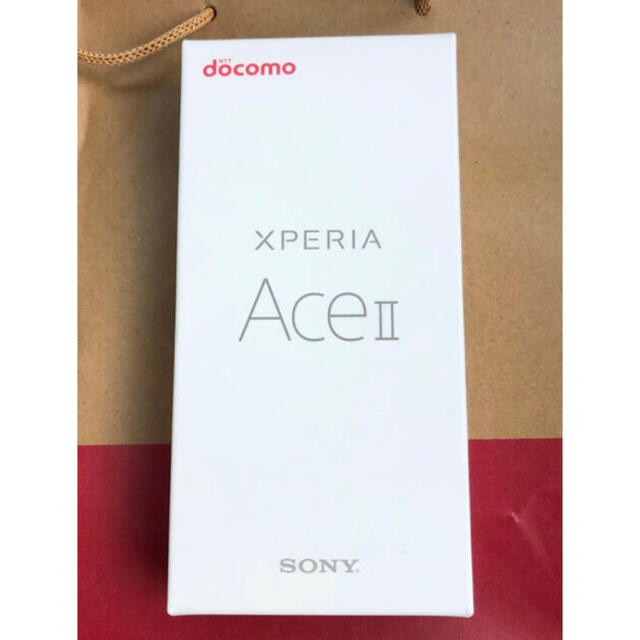 SONY(ソニー)のXperia AceⅡ SO-41B ホワイト スマホ/家電/カメラのスマートフォン/携帯電話(スマートフォン本体)の商品写真