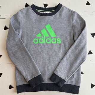 アディダス(adidas)のadidas アディダス パーカースウェット トレーナー 140センチ(Tシャツ/カットソー)