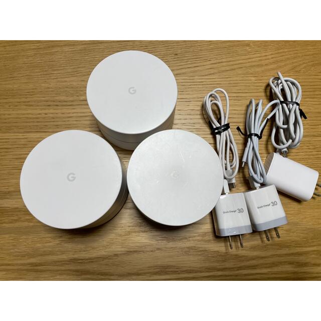 【90%OFF!】 GA00158-JP Google Wi-Fi 3台パック
