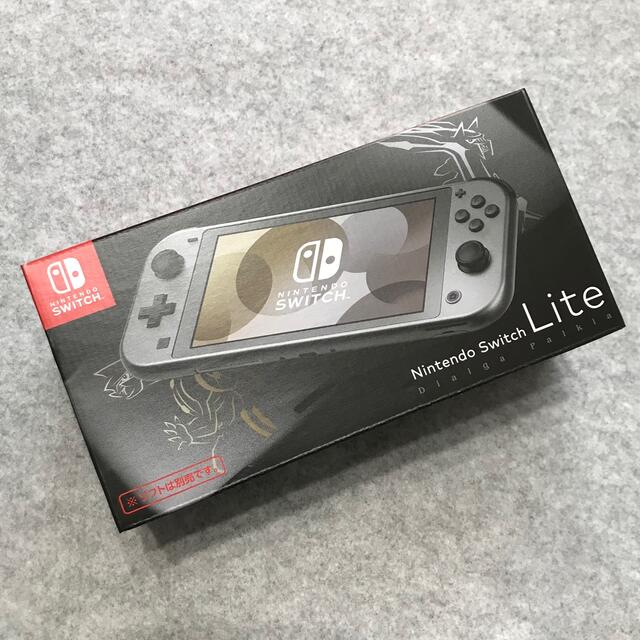 Nintendo Switch(ニンテンドースイッチ)の【新品・未開封】Nintendo Switch Lite ディアルガ・パルキア エンタメ/ホビーのゲームソフト/ゲーム機本体(家庭用ゲーム機本体)の商品写真