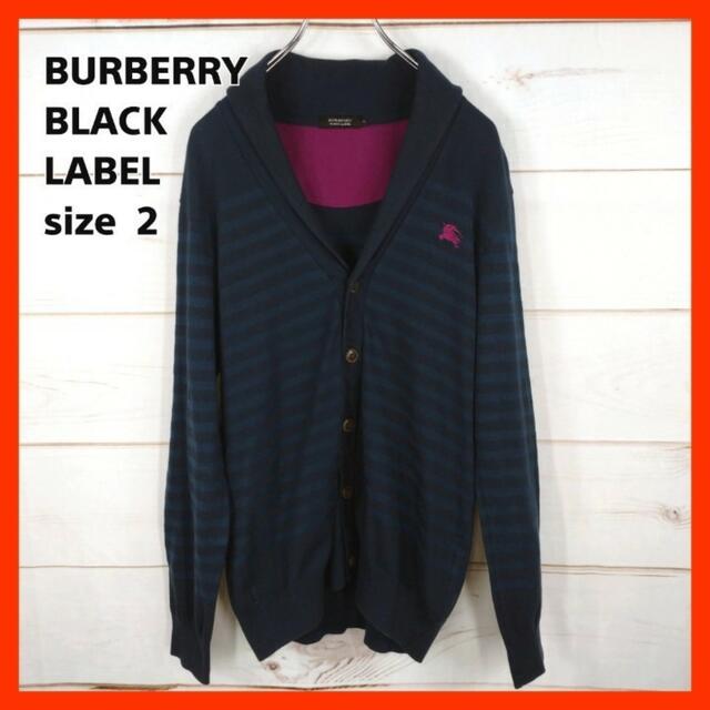 BURBERRY BLACK LABEL(バーバリーブラックレーベル)の「洗練されたデザインが◎」BURBERRYBLACK LABELカーディガン メンズのトップス(カーディガン)の商品写真