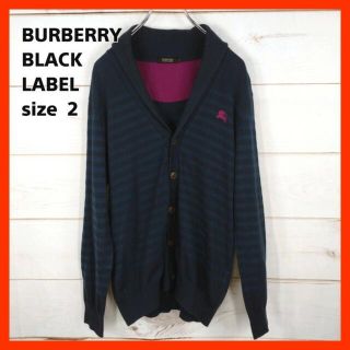 バーバリーブラックレーベル(BURBERRY BLACK LABEL)の「洗練されたデザインが◎」BURBERRYBLACK LABELカーディガン(カーディガン)