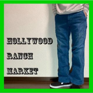 ハリウッドランチマーケット(HOLLYWOOD RANCH MARKET)の【H.R.MARKET】ハリウッドランチマーケット コーデュロイパンツ ブルー(その他)