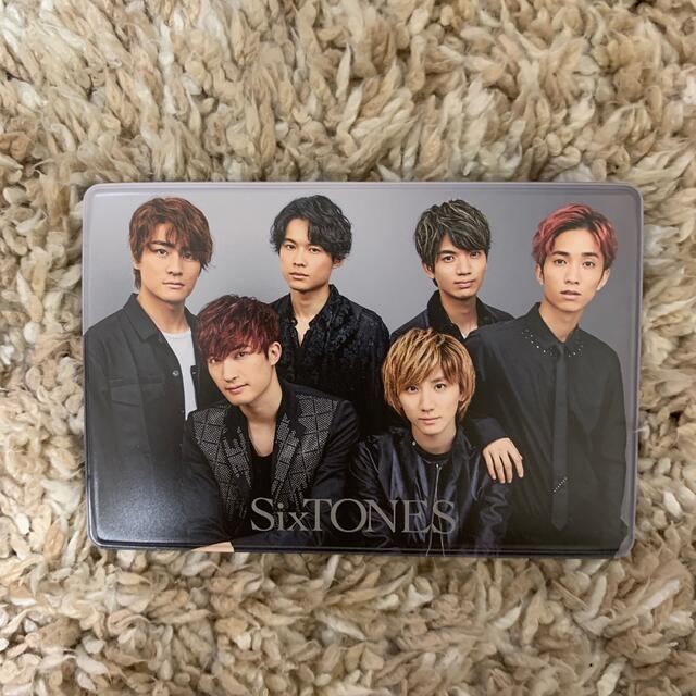 Johnny's(ジャニーズ)のSixTONES 会員証 エンタメ/ホビーのタレントグッズ(アイドルグッズ)の商品写真