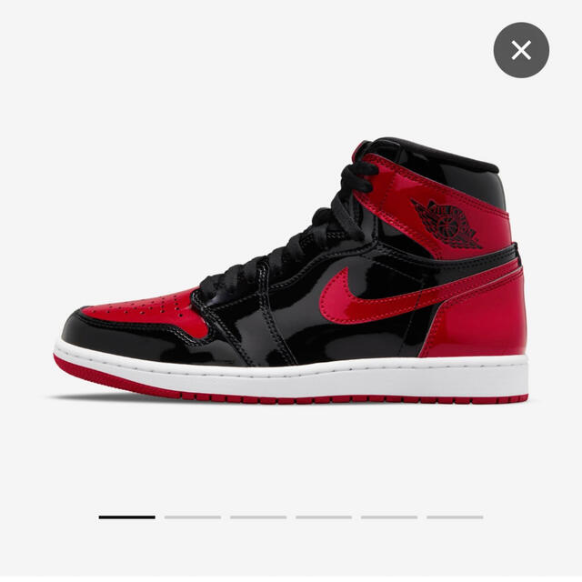 AJ1 Patent Bred メンズの靴/シューズ(スニーカー)の商品写真