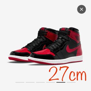 AJ1 Patent Bred(スニーカー)