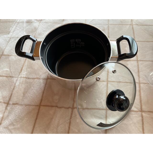 Rinnai(リンナイ)のリンナイ ガステーブル専用 3合炊き炊飯専用鍋 RTR-300D1 インテリア/住まい/日用品のキッチン/食器(鍋/フライパン)の商品写真