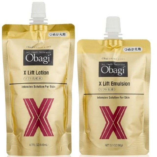 Obagi（オバジ） 化粧水 つめかえ用と乳液 つめかえ用のセット