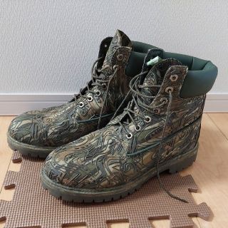 Timberland(ブーツ ・ グリーン・カーキ/緑色系)のフリマ Timberland(ブーツ ・ グリーン・カーキ/緑色系)のフリマ