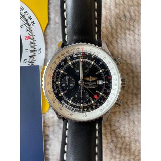 ブライトリング(BREITLING)の【中古】BREITLING NAVITIMER WORLD ブライトリング(腕時計(アナログ))