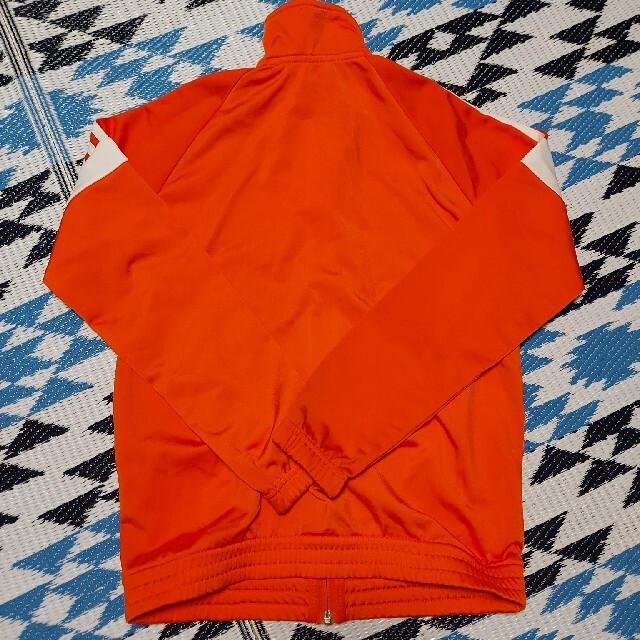 adidas(アディダス)のadidas　アディダス　オレンジジャージ キッズ/ベビー/マタニティのキッズ服男の子用(90cm~)(ジャケット/上着)の商品写真