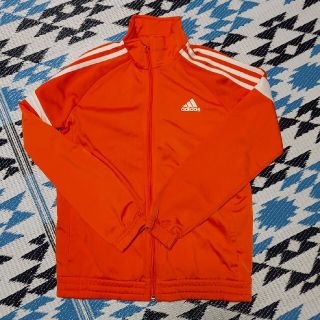 アディダス(adidas)のadidas　アディダス　オレンジジャージ(ジャケット/上着)