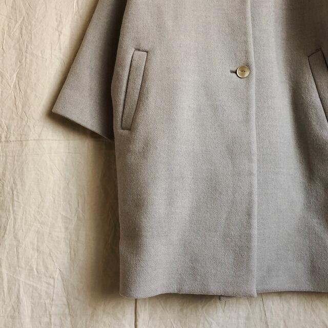 ARTS&SCIENCE(アーツアンドサイエンス)のARTS&SCIENCE stand collar coat wool レディースのジャケット/アウター(ロングコート)の商品写真