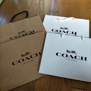 コーチ(COACH)のコーチCOACH純正 手提げ袋　4セット(ショップ袋)