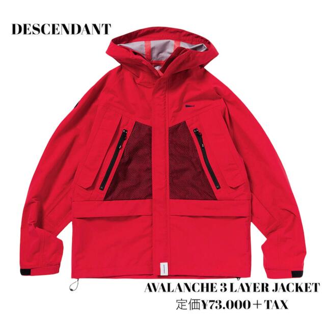 爆買い DESCENDANT AVALANCHE 3 LAYER JACKET 黒 Lの通販 by コウ's