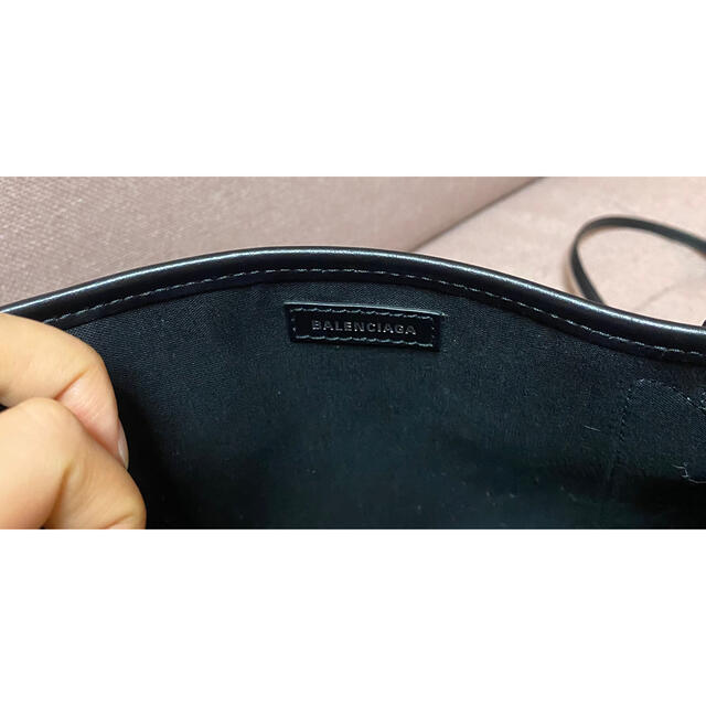 BALENCIAGA BAG(バレンシアガバッグ)の美品　XS カバス　コットンキャンバス &カーフスキン レディースのバッグ(ショルダーバッグ)の商品写真