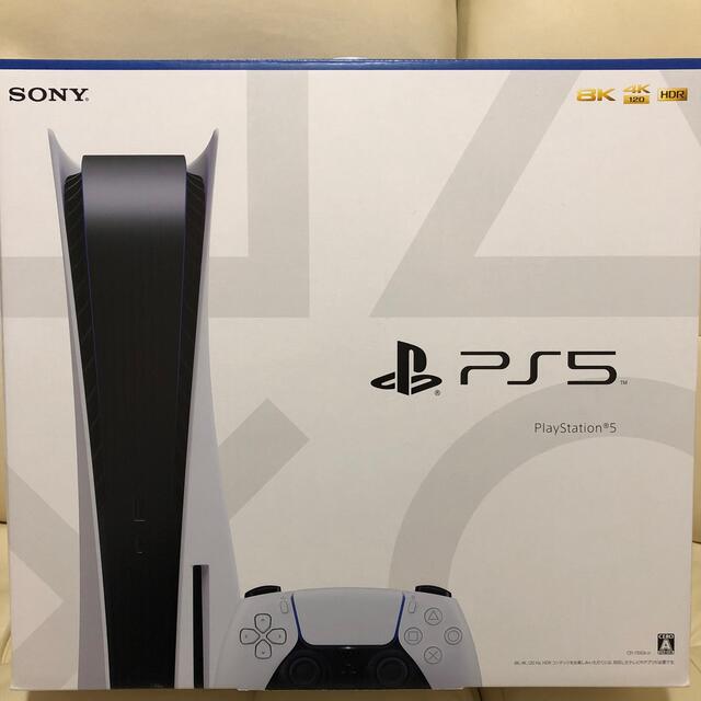 PlayStation(プレイステーション)のSONY PlayStation5 CFI-1100A01 エンタメ/ホビーのゲームソフト/ゲーム機本体(家庭用ゲーム機本体)の商品写真