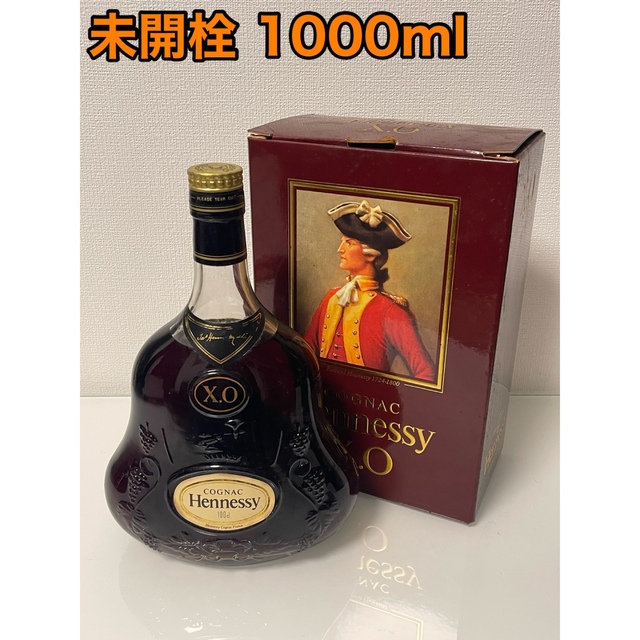 hennessy xo ヘネシー XO クリアボトル 金キャップ 1000ml