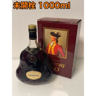 hennessy xo ヘネシー XO クリアボトル 金キャップ 1000ml(ブランデー)