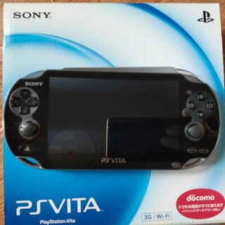 プレイステーションヴィータ(PlayStation Vita)のSONY PlayStationVITA 本体  PCH-1100 AB01(携帯用ゲーム機本体)