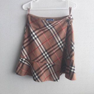 バーバリーブルーレーベル(BURBERRY BLUE LABEL)のBURBERRY bruelabel スカート ブルーレーベル ブルレ(ミニスカート)