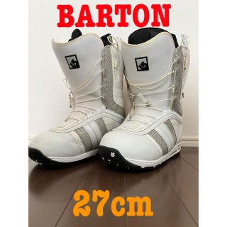 バートン(BURTON)のBARTON スノーボード用 スノーブーツ 27cm ホワイト(ブーツ)