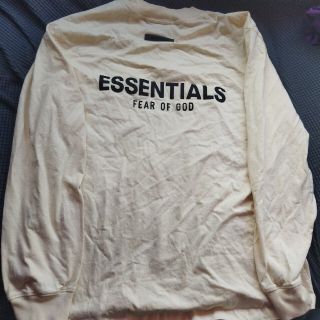 フィアオブゴッド(FEAR OF GOD)のESSENTIALS 長袖シャツ　Mサイズ(Tシャツ/カットソー(半袖/袖なし))