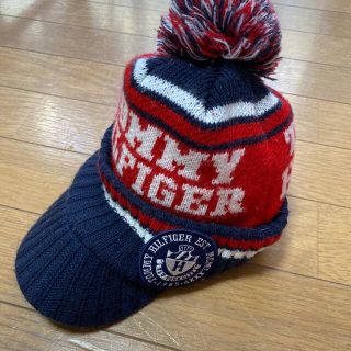 トミーヒルフィガー(TOMMY HILFIGER)のトミー　ニット帽　ニットキャップ(帽子)