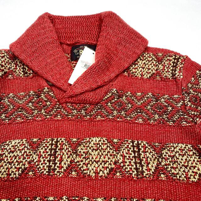 新品】RRL Intarsia-Knit Linen-Blend Sweater ダブルアールエル
