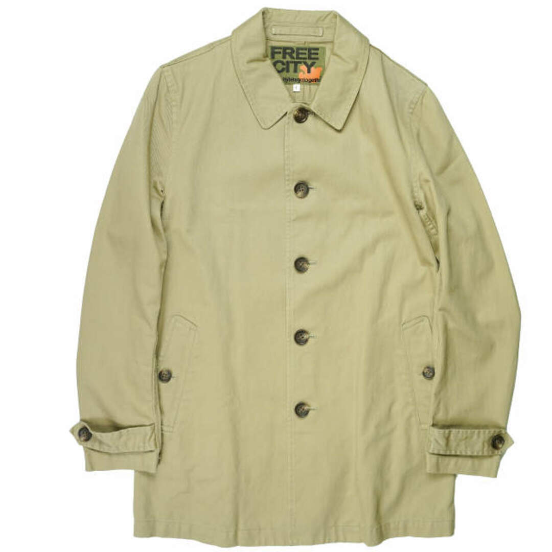 FREECITY フリーシティ 日本製 CHINO SHOP COAT チノショップコート 700038-994 1 ベージュ ステンカラーコート アウター【FREECITY】