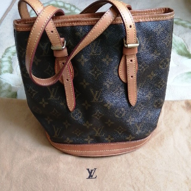 LOUIS VUITTON モノグラム プチ バケットPM トート ショルダー