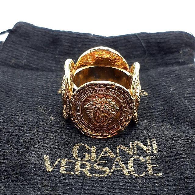 【激安アウトレット!】 Gianni 01-21113153 メデューサ スカーフリング ジャンニヴェルサーチ 美品 - Versace その他