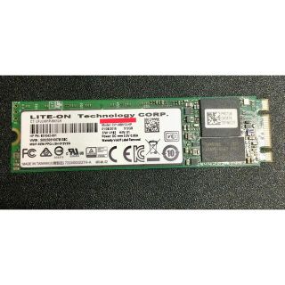 Lite-onSSD M.2 2280 512GB 使用時間407h(PCパーツ)