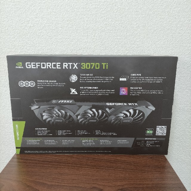 【新品未開封】GeForce RTX 3070 Ti VENTUS