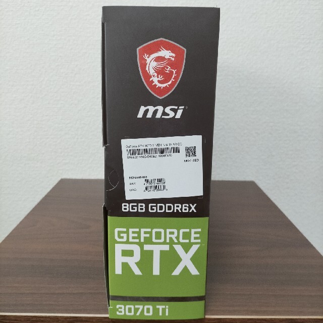 【新品未開封】GeForce RTX 3070 Ti VENTUS