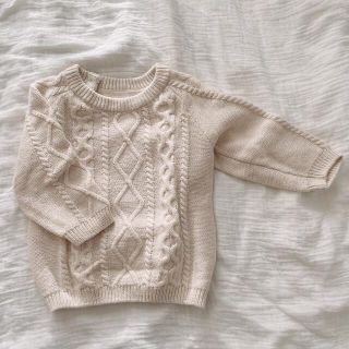 エイチアンドエム(H&M)のH＆M ニットセーター 🧶 ＋ キルトトレーナー(ニット/セーター)