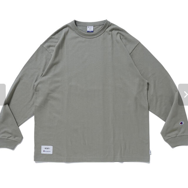 wtaps × Champion Tシャツ 長袖 オリーブ XL wtaps × Champion Tシャツ 長袖 オリーブ XL