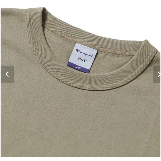 wtaps × Champion Tシャツ 長袖 オリーブ XL wtaps × Champion Tシャツ 長袖 オリーブ XL