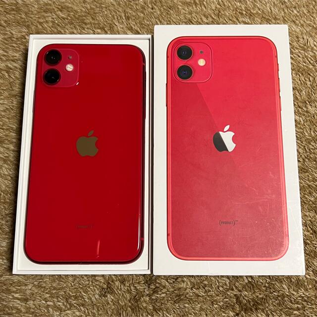 apple iPhone 11 (PRODUCT)RED 256 SIMフリー